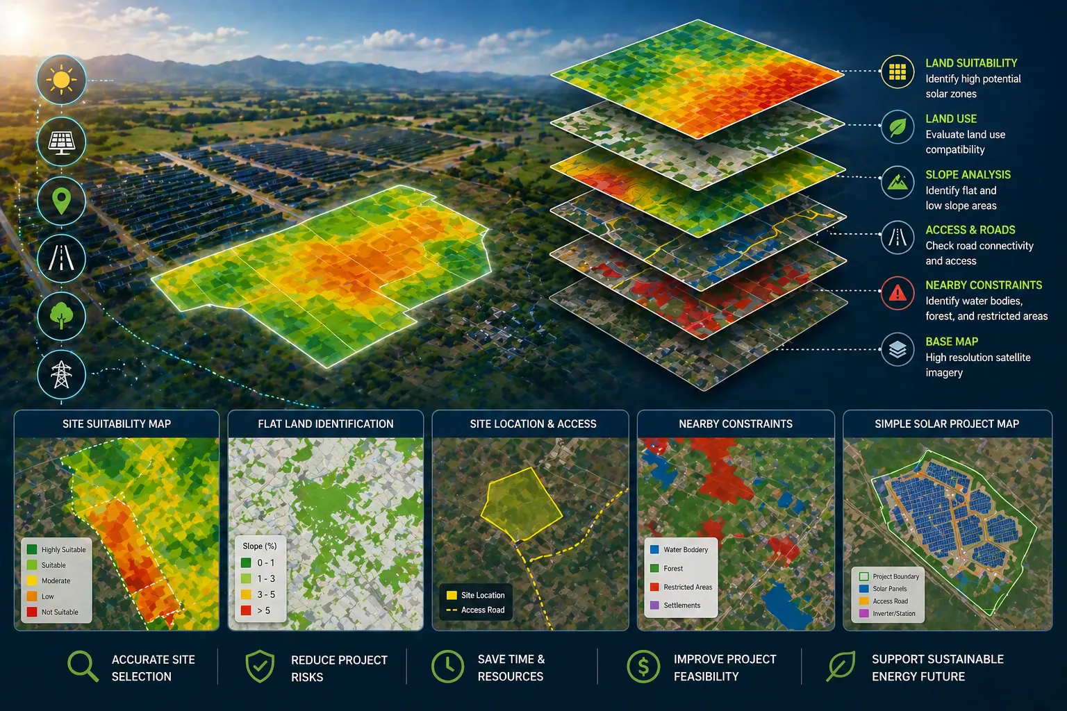 solar gis & site screening
